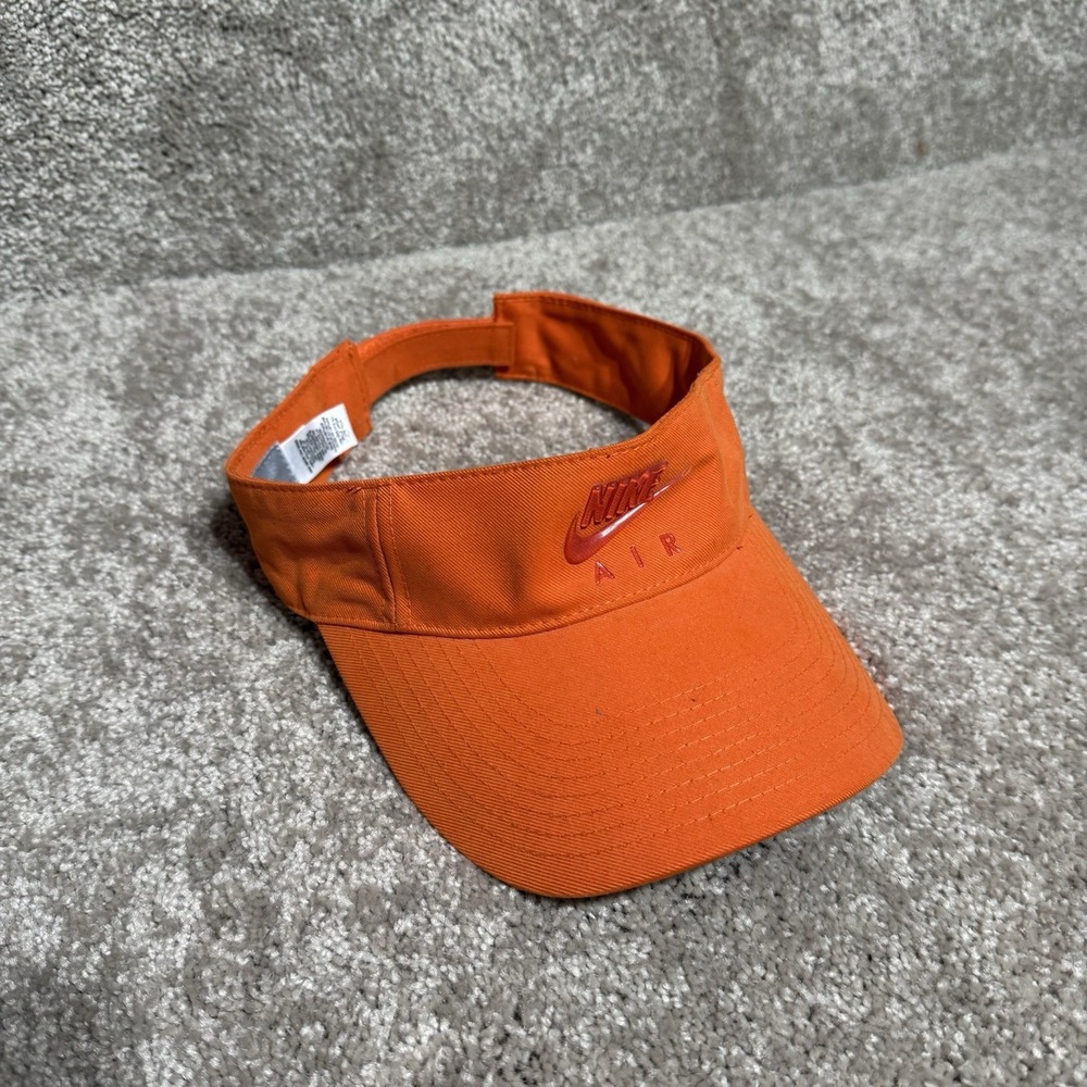 Vintage Orange Nike Sun Visor